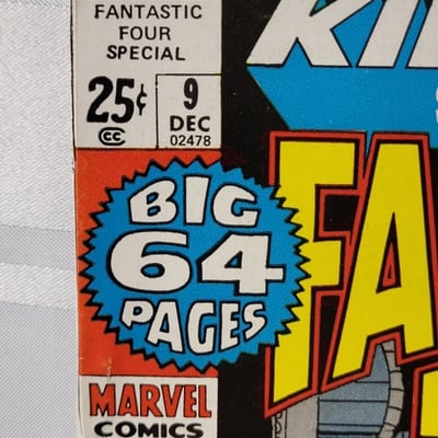 Fantastic Four King Size Special #9 1971 Marvel Comics - Image 2 of 12