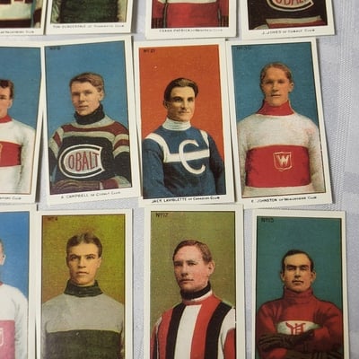 1910-11 C56 Hockey Card Set 1978 Lancaster Re Issue  - Image 6 of 16