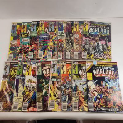 John Carter Warlord of Mars 5-10,12,14-16,19,20,24-27,annual2 - Image 1 of 3