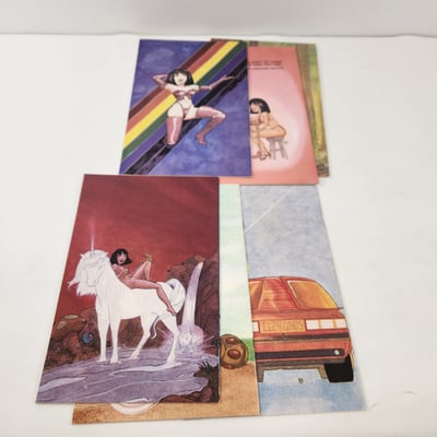 Bambi & Friends #1-5 & 7 Adult Comics - Image 2 of 2