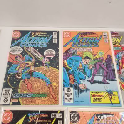 Action Comics 511,527,528,532,535,536,538,548,558,577 - Image 4 of 5