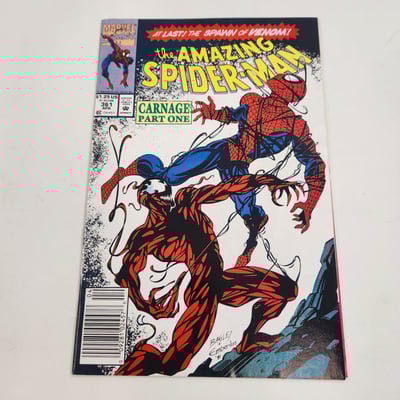 Amazing Spider-Man 361 Newsstand - Image 1 of 2