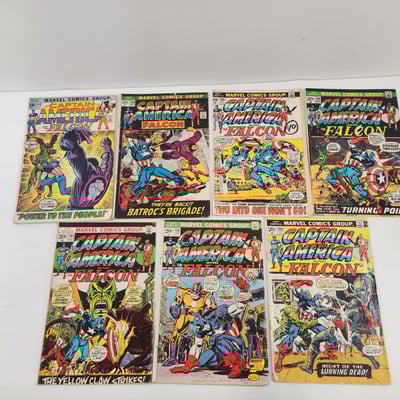 20 Cent Captain America Comics - Image 1 of 8