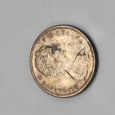 1967 Canadian Silver Dollar - Image 2 of 2