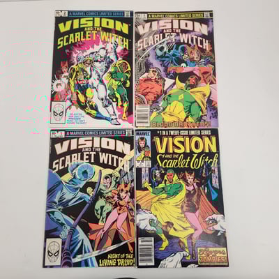 Vision & Scarlet Witch Comics - Image 1 of 3