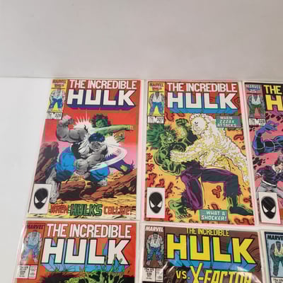 Incredible Hulk 326-328 332 334 336 337 339 - Image 3 of 5