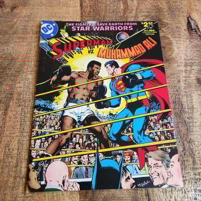 DC Superman vs. Muhammad Ali Treasury Comic - Image 1 of 8