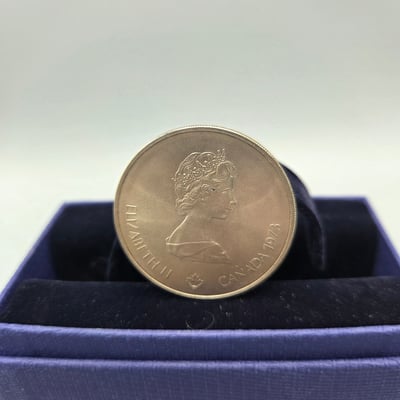 Montreal 1976 Silver 5 Dollar Coin - Image 2 of 2