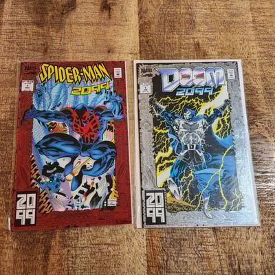 Spiderman 2099 and Doom 2099 #1 - Image 1 of 3