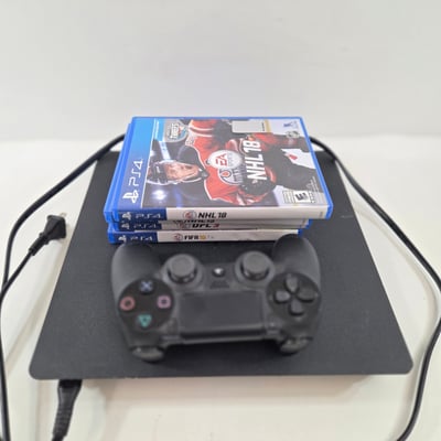 PS4 with Games - Image 1 of 6