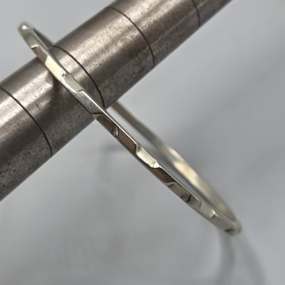 Sterling Silver Bangle Bracelet - Image 2 of 5