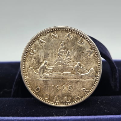 1966 Canada Silver Dollar - Image 1 of 2