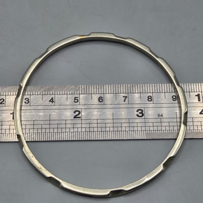 Sterling Silver Bangle Bracelet - Image 4 of 5