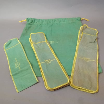Sterling Silver Scrap & Schreve Felt Bags - Image 22 of 23