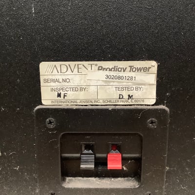Advent Prodigy Speaker Towers - Image 4 of 6
