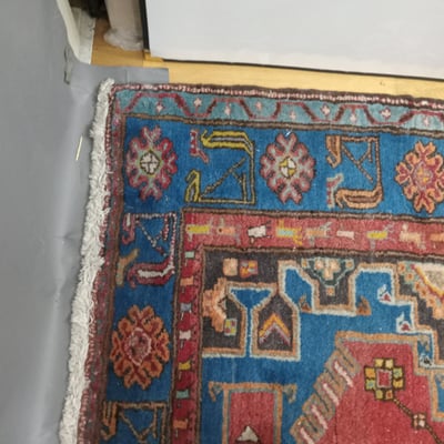 Hand Knotted Persian Mossoul Rug - Image 3 of 8