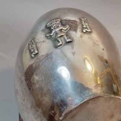 Sterling Silver Bowl From Peru - Image 5 of 7