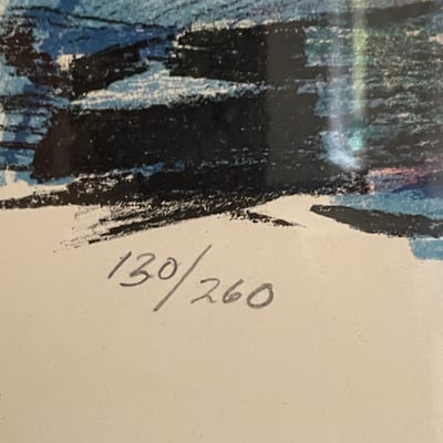 Bruland Framed Lithograph - Image 4 of 8