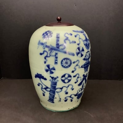 Large Vintage Ginger Jar - Image 2 of 8