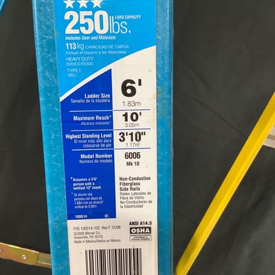 6-Foot Ladders - Image 2 of 3