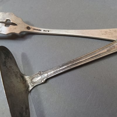 Sterling Silver Scrap & Schreve Felt Bags - Image 3 of 23