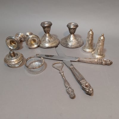 Schreve, Crump & Low Sterling & More - Image 1 of 18