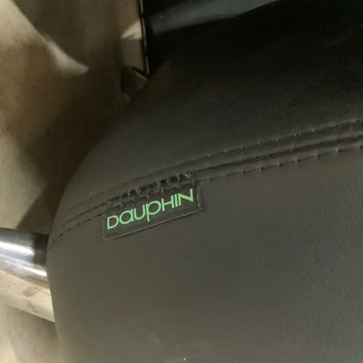 Dauphin Bobo Leather / Maple Lounge Chairs - Image 4 of 5