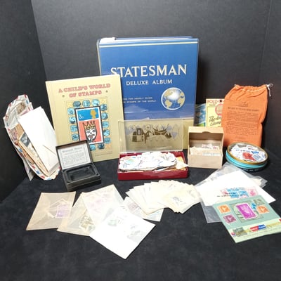 Vintage Stamp Collecting - Image 1 of 21