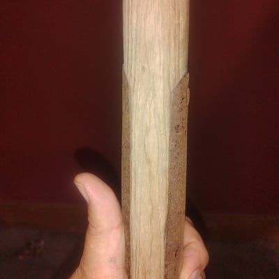 Wooden-handled shovel-like digging tool - Image 2 of 3