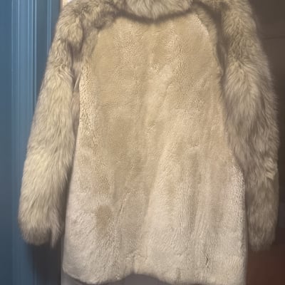 Beige Fur Coat - Image 4 of 5