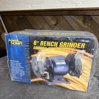Power Pro Craft 6-inch Bench Grinder - Image 1 of 5