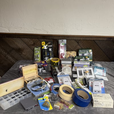 Assorted hardware and electrical supplies - Image 8 of 9