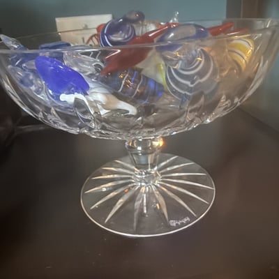 Murano glass candy bowl - Image 4 of 6