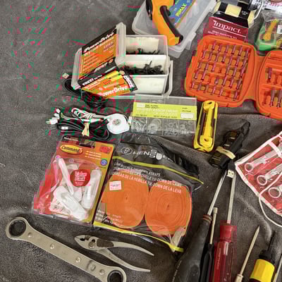 Assorted Hand Tools and Hardware - Image 3 of 6