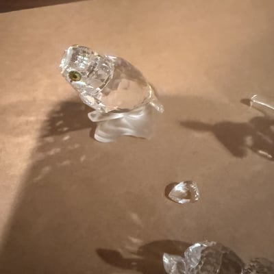 Swarvorski Crystal animal figurines - Image 5 of 7