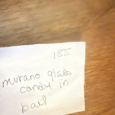 Murano glass candy bowl - Image 5 of 6