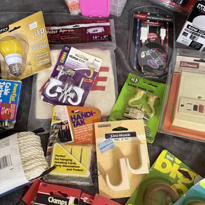 Assorted hardware, fasteners, and electrical supplies - Image 7 of 8