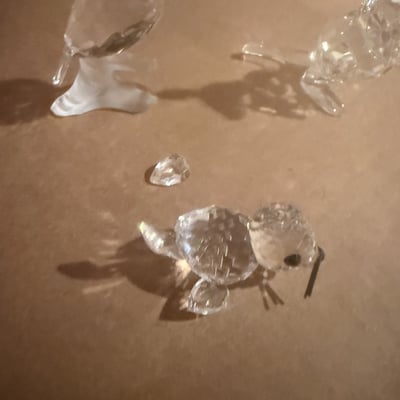 Swarvorski Crystal animal figurines - Image 4 of 7