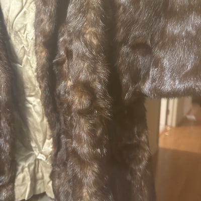 Brown fur coat - Image 3 of 7