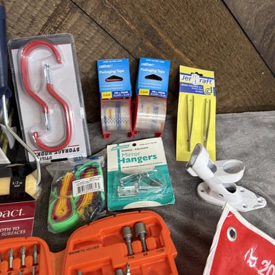 Assorted Hand Tools and Hardware - Image 5 of 6