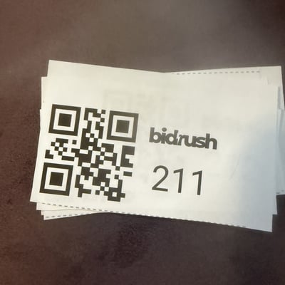 Gold brass tripod floor lamp frame - Image 3 of 3