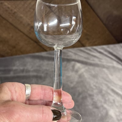 Stemware collection and a 6-inch bench grinder box - Image 3 of 5