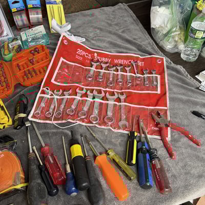 Assorted Hand Tools and Hardware - Image 4 of 6