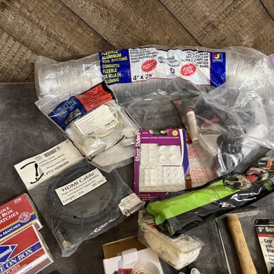 Mixed dinnerware and hardware tools assortment - Image 5 of 6