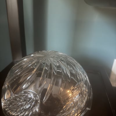 Crystal cut-glass bowls - Image 7 of 9