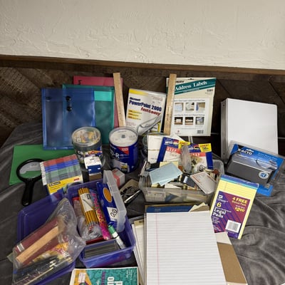 Miscellaneous Office and School Supplies Lot - Image 1 of 8