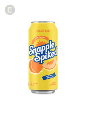 SNAPPLE SPIKED TEA PEACH 458ML DOM      