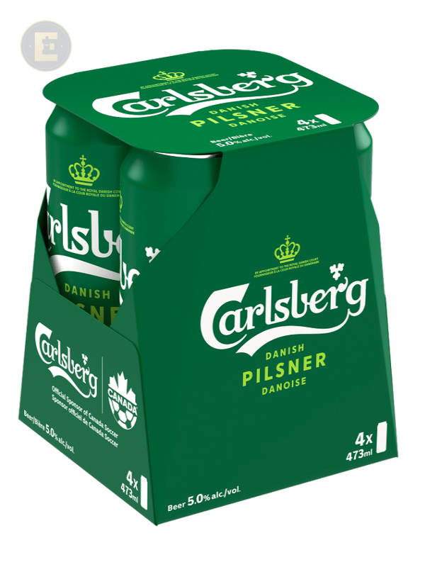 Carlsberg Pilsner 4X473ml Can 4 X 473 Ml