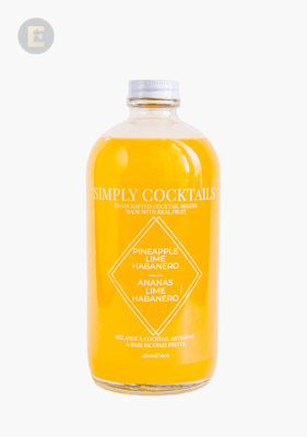 SIMPLY COCKTAILS-PINEAPPLEHABANERO MIXER