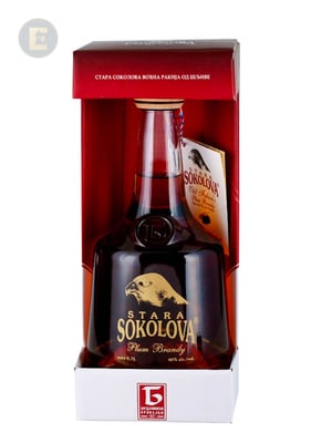 STARA SOKOLOVA PLUM BRANDY LUX 7 YEAR   